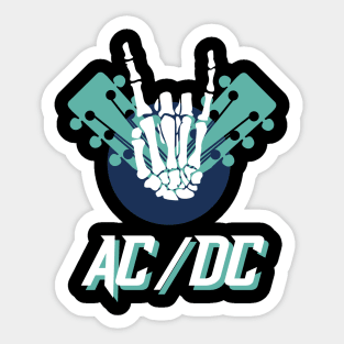 Ac/Dc Sticker